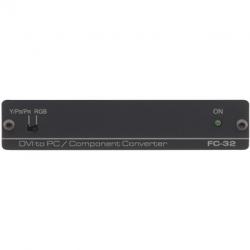 Up to WUXGA, 1080p Power Source 5V DC, 490mA rack adapter Kramer FC-32